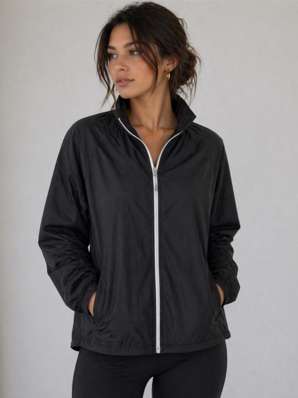 Walter Hagen NWT Black Performance 11 Women’s Rain Jacket Size XXL